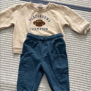 Toddler Boy matching set.